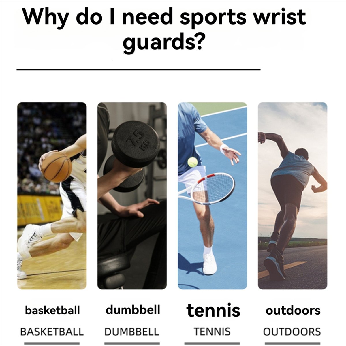 *A91P 1 Pair Wristband Wrist S - Wrist Wraps Weightlifting Support review and price
