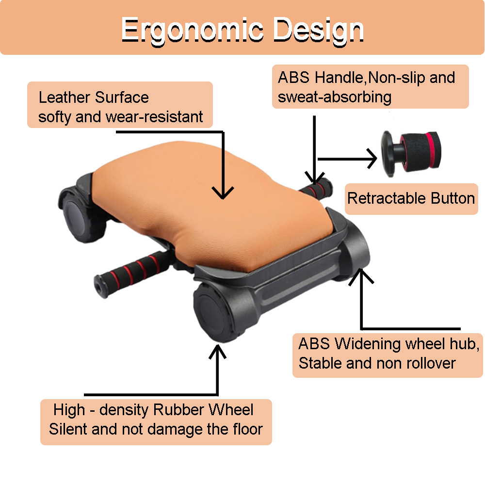 Ab Roller, 4 Wheel Automatic R - Ab Roller Wheel With Elbow Support review and price