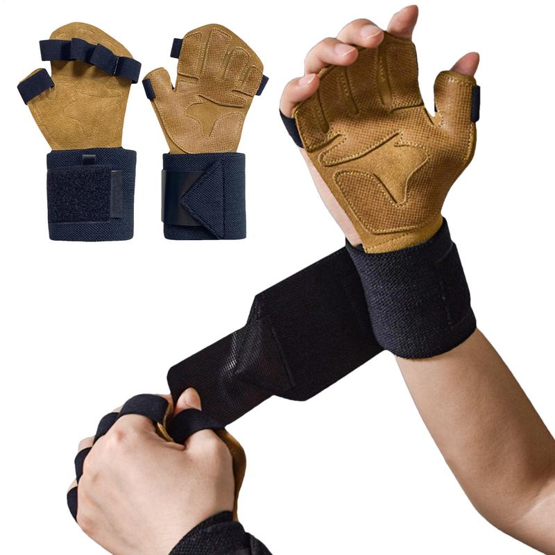 Weight Lifting Gloves For Men  - Wrist Wraps Weightlifting Support review and price