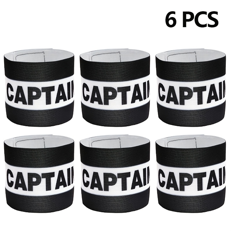 6Pcs Adjustable Captain Armban - Team Sports review and price
