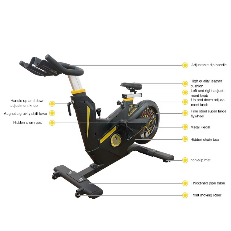 4-Level Adjustable Belt Drive  - Exercise Bike Magnetic Resistance review and price