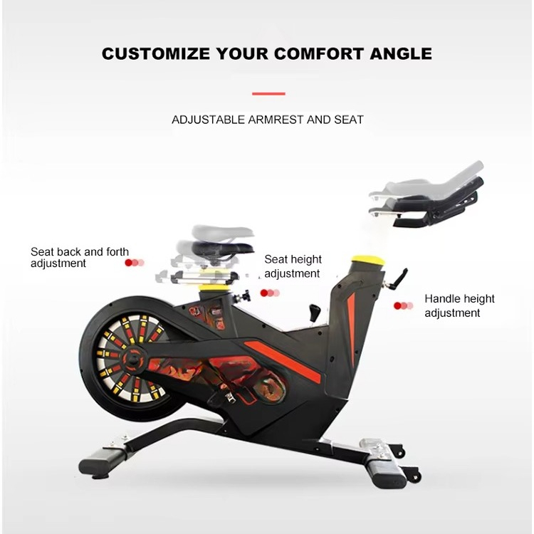 4-Level Adjustable Belt Drive  - Exercise Bike Magnetic Resistance review and price