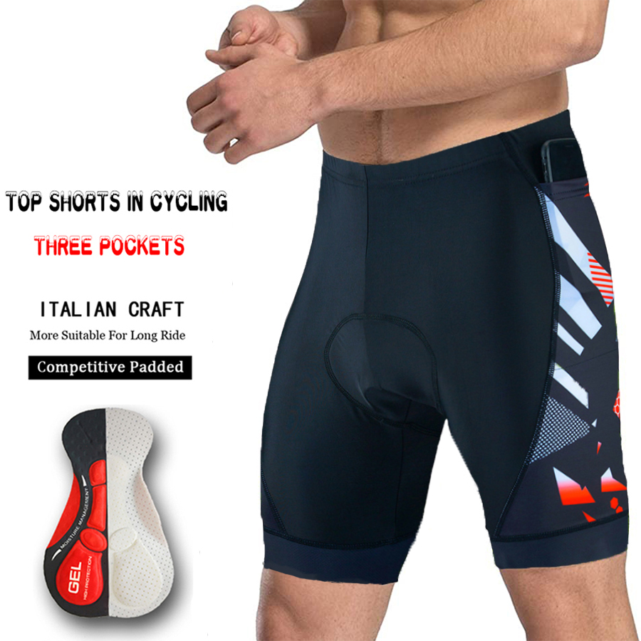 Three pocket Cycling Shorts Bi - Padded Cycling Shorts 5D Gel review and price