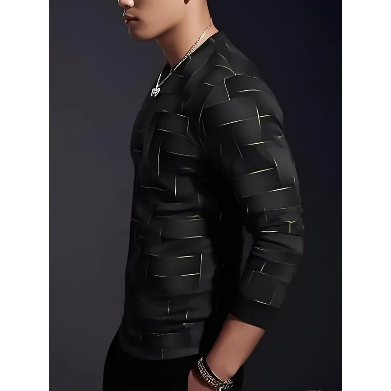 3D Printed Casual Long Sleeve  - Hiking review and price